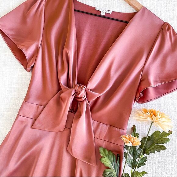 Baltic Born satin midi dress. - Picture 1 of 14